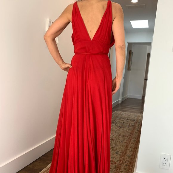Reformation red gown - Picture 6 of 6